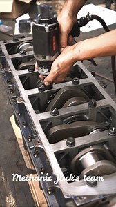 WeiChai Diesel Engine Assembly #mechanic #mechanicjack #Weichai #dieselengine #assembly | Mechanic Jack's team