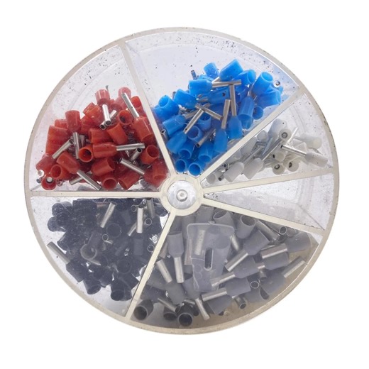 RS Pro Bootlace Ferrules Kit 0.5mm - 2.5mm 513-2540