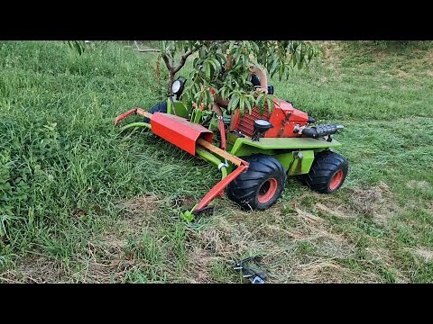 Rasant Bergtrak Mäharbeiten