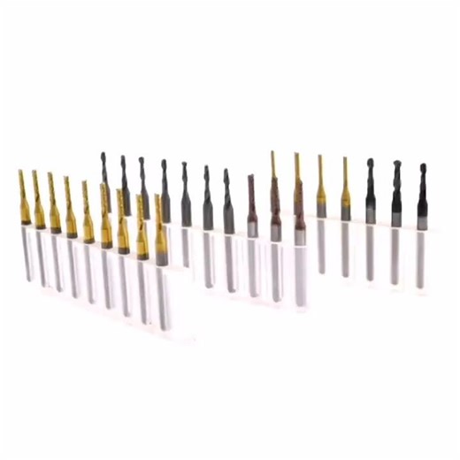 Coated router bits for PCB industry