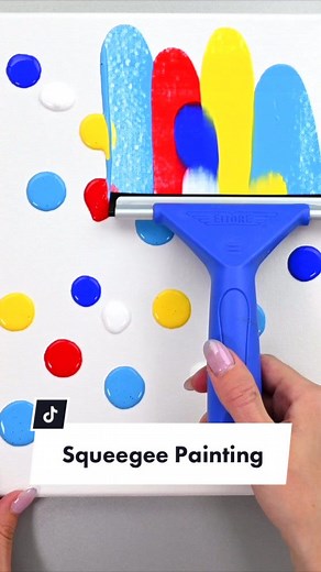 Squeegee painting is SO MUCH FUN! 🎨 Drop acrylic paint onto a canvas and spread the paint with a squeegee! It’s a quick and easy project for both kids and adults. #squeegeeart #squeegeepainting #squeegee #squeegeeing #satisying #satisfyingvideos #arttherapy #processart #artforkids #easyart #artproject #itsanartproject #ilikeitpicasso #kidscrafts #craftsforkids #diyhomedecor #kidsdecor #kidsdiy #craftsoftiktok #craftymoms #crafty #artideas #craftideas #오레오데이밸런스챌린지
