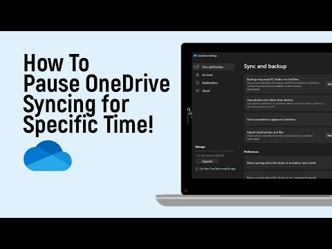 How to Pause OneDrive Syncing for Specific Time [easy]