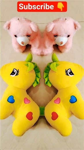 unicorn & Teddy bear Plush #fidgettoysplus #toy #jcb #transformers #usashorts