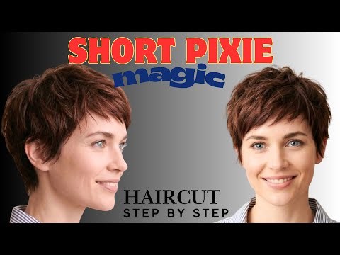 Short Pixie Cut Magic | Easy Step-by-Step Haircut Tutorial for a Fresh Modern Look