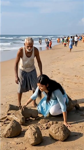 A Father Works Hard Every Day, His Daughter Smiles Every Moment#shorts#ai