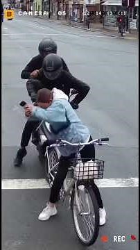 🚲 AI Failed Us: Robbery Attempts Gone Hilariously Wrong #AIFail #VideoGeneration