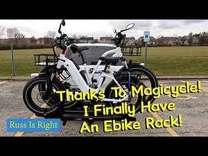 Magicycle Car Rack For Ebikes - Works Great!