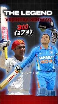 274 गेंदों में Triple Century! Sehwag का वो मैच जो इतिहास बन गया😱 #ipl #cricket #viratkohli #shorts