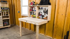 Saturday Morning Workshop: Fold-Up Workbench
