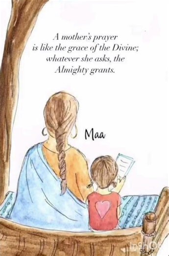 Maa: The only word that means the world. ❤️
