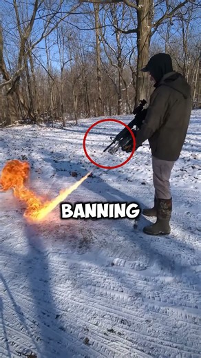 The Flamethrower Banned in Most Wars || #shorts #military #militaryfacts #militaryaviation