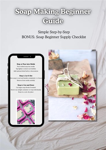 Soap Making Beginner Guide | DIY Soap Step by Step | Printable PDF + Supply Checklist - Etsy Canada