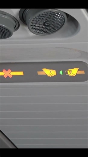 Only Airbus Makes THIS Sound ✈️ #aviation #airport #seatbelt #chime #bing #lufthansa #boeing