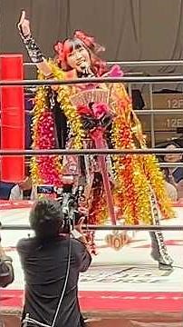【東京女子プロレス】伊藤麻希、所属ラスト入場！ #tjpw #prowrestling #女子プロレス