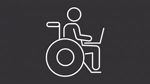 Animated Inclusive Worker White Icon Inclusive: vídeo stock (100% livre de direitos) 3474626519 | Shutterstock