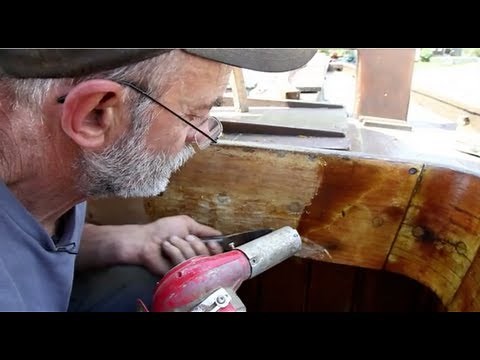Stripping and Sanding Varnish