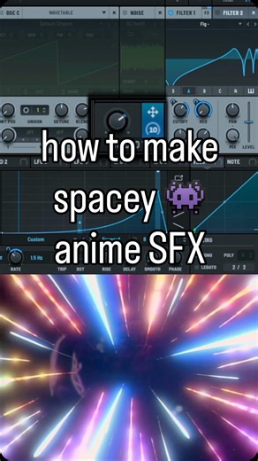 Upnotic on Instagram: "🛰️#sounddesign #anime"