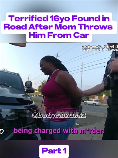 Terrified 16yo Found in Road After Mom Throws Him From Car Part 1 ! #Bodycamusa #Crimestories #Cop #Truecrime #Policeofficer