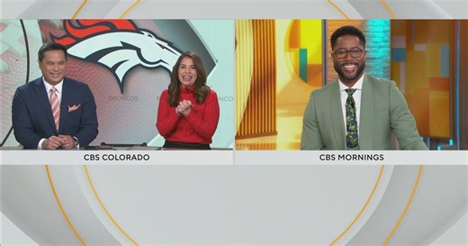 CBS Mornings anchor Nate Burleson talks Broncos with CBS Colorado anchors Michelle and Brian