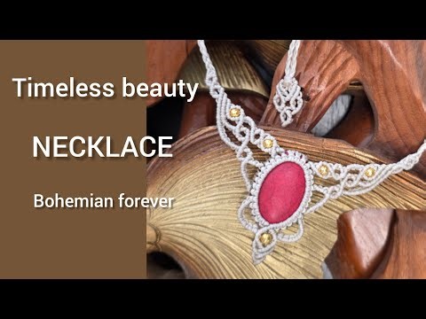 ✨️Beginner-Friendly Micro Macramé Necklace | Boho Jewelry Tutorial