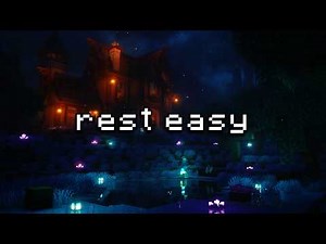 it's quiet tonight, you can let yourself rest… (minecraft music & rain ambience)