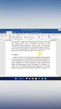 CARA MENAMBAHKAN SITASI DENGAN MUDAH #sitasi #penelitian #word #msword
