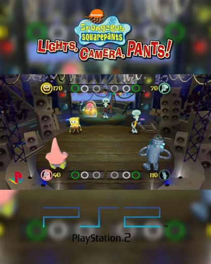Corrie Spiers on Instagram: "🎬🧽 SpongeBob SquarePants: Lights, Camera, Pants! 🧽🎬 Released in 2005, SpongeBob SquarePants: Lights, Camera, Pants! is a party game spin-off set in the world of Bikini Bottom, inspired by the show’s hilarious Mermaid Man and Barnacle Boy TV specials. Instead of traditional platforming, the game focuses on fast-paced, competitive mini-games designed for multiplayer fun. Players choose from familiar characters like SpongeBob, Patrick, Squidward, Sandy, Mr. Krabs, a