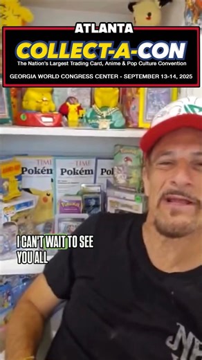 🎤✨ ATLANTA, the countdown is ON! 🚨 Just 4 days until Jason Paige, the original voice of the Pokémon theme song, takes the Main Stage at Collect-A-Con Sept 13 & 14! 🎶🔥 👉 Sing along to the anthem of our childhood 👉 Grab autographs right after each show 👉 Shop Pokémon exclusives at Booth #61 Collect-A-Con Atlanta: 🗓 Dates: September 13 & 14, 2025 📍 Place: Georgia World Congress Center, Atlanta. 🎫 Get your tickets in the link in bio: @collect_a_con Don’t miss this legendary weekend — who’s