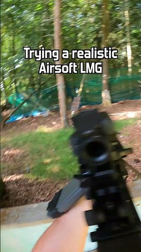 This Airsoft LMG Is So Realistic
