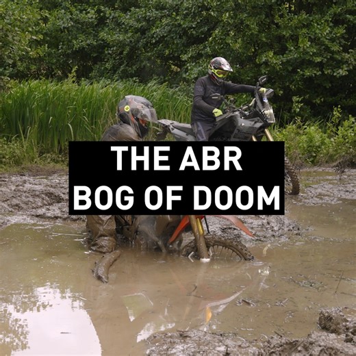Tag a friend who needs to take on the ABR Festival Bog of Doom with you next year. If you don't know about the legendary Bog of Doom, it is part of the TRF trail at the ABR Festival. This tougher riding challenge is an 8-km long route in which you’ll find a series of climbs, descents, water crossings, and more technical terrain that will test your slow-speed skills. You’ll also be able to take on sections such as the ‘Bog of Doom’, ‘Swamp Man’, and ‘Woodland Wonderland’. | Adventure Bike Rider