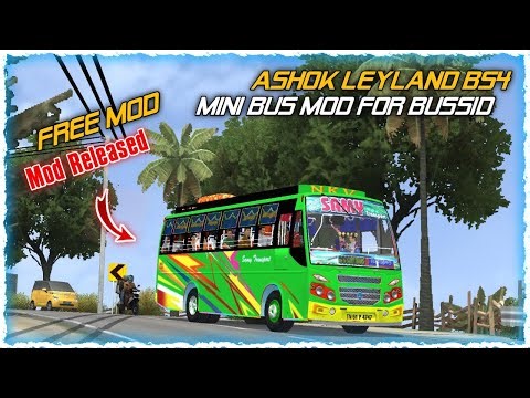 Samy Transport mini bus mod released for bussid download now