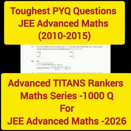 Dive into the toughest PYQ questions from JEE Advanced Maths (2010–2015) and unlock the real essence