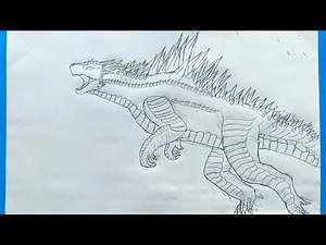 How Draw Shimo Full Body | Godzilla X Kong The New Empire