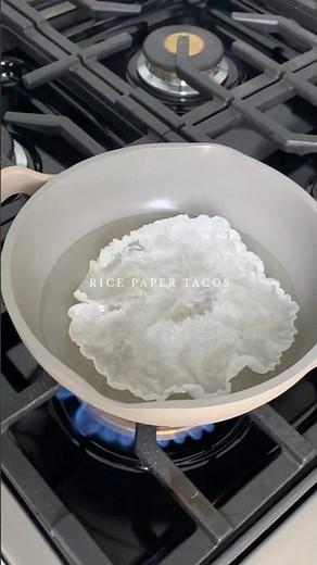 Rice Paper Taco Shells!