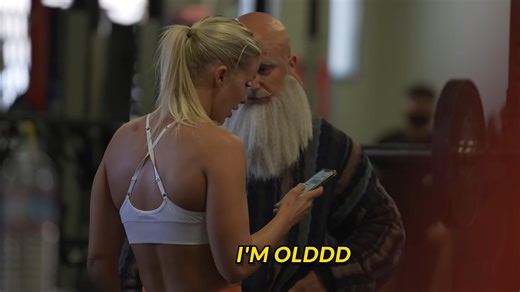 This gym thought he was 90 years old - then he met her