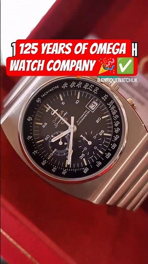 125 Years of the omega watch company 🎉 Speedmaster 125 Automatic Chronograph Chronometer 178.0002