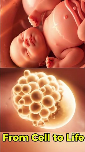 From Cell to Life | The Incredible Journey Inside the Womb #shorts #miracleinmotion #pregnant #baby