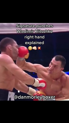 Decoding Wladimir Klitschko's Powerful Right Hand in Boxing