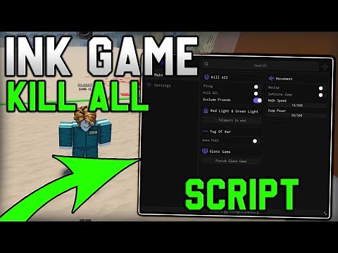 [🦑NEW] Ink Game Script Kill Aura & Auto Win, Fling Players (Roblox 2025)