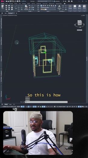 T D _ V I S I O N _ U on Instagram: "AutoCAD Architecture 101 - EP06 #Architecture #bluecollar #3dmodeling #autocad #CAD #3dprinting #tutorial #tutorials"