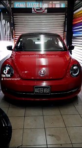 448K views · 1.8K reactions | Beetle Cofre en negro brillante con franjas #car #carwrapping #masterwrapmx #beetle #vw | Master Wrap Puebla | Facebook