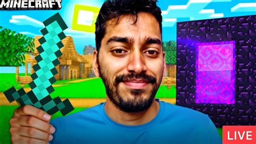 🔥 Epic Public SMP Grind | 24/7 Java Server Join Free 1vs 1 PVP Live!