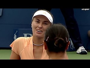 Martina Hingis vs Peng Shuai 2006 US Open R1 Highlights