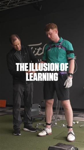 “The Illusion of Learning” During blocked practice, most golfers think they’re “getting better” when they’re really just getting better at the drill. That’s the illusion of learning. Blocked practice - repeating the same shot or drill over and over - can feel smooth and successful in the moment. But it doesn’t always represent how much a golfer is learning. Random practice - mixing up targets, lies, clubs, or situations - feels uncomfortable and messier, but that challenge is what helps your bra