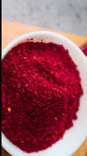 Indian Gochugaru | How to Make Korean Chili Powder #shorts
