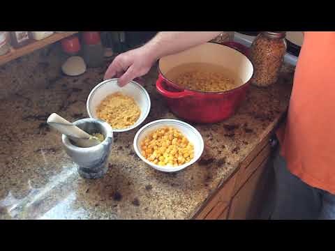 Homemade hominy recipe in the description.