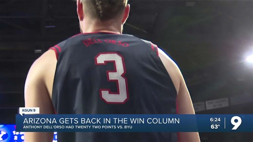 Arizona's Dell'Orso delivers career night in crucial win over BYU