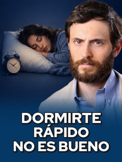 😴 Dormirte en dos minutos no es un superpoder ni necesariamente una buena señal. Aunque parezca que