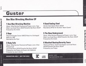 Guster - One Man Wrecking Machine EP