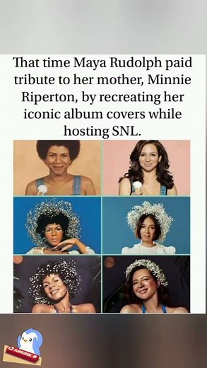 MAYA RUDOLPH’S SNL TRIBUTE TO HER MOM, MINNIE RIPERTON, WAS PURE LOVE AND LEGENDARY ENERGY. #SNL